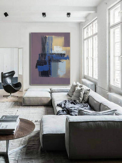 Large Abstract Wall Art Poster - Minimalist Nordic