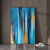 Large Abstract Painting On Canvas Blue Abstract Painting Contemporary Art Original Painting Texture Painting For Living Room