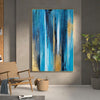 Large Abstract Painting On Canvas Blue Abstract Painting Contemporary Art Original Painting Texture Painting For Living Room