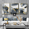 Colorful Marble Abstract Canvas Painting Wall Art For Home Decor - Minimalist Nordic
