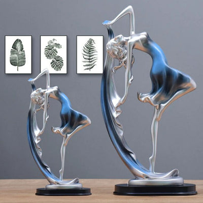 Lovely Dancer Figurines Ornament For Home Decor - Minimalist Nordic