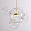 Living Room Chandelier Warm Glass Bubble Lamp - Minimalist Nordic