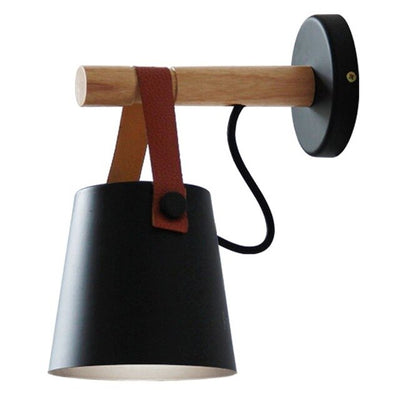 Nordic LED Wooden Wall Lamp - Minimalist Nordic
