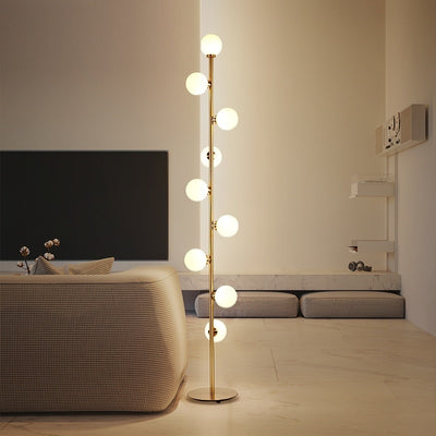Modern LED living room standing lamp bedside lights home deco lighting Glass ball fixtures Nordic bedroom floor lamps - Minimalist Nordic