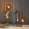 Vintage Metal Candle Holders Model For Home Decoration  Decorative - Minimalist Nordic
