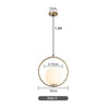 Round Glass Ball Pendant Lights - Minimalist Nordic