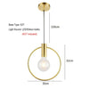 Round Glass Ball Pendant Lights - Minimalist Nordic