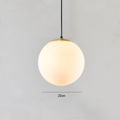 Round Glass Ball Pendant Lights - Minimalist Nordic