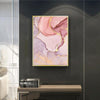 Colorful Marble Abstract Canvas Painting Wall Art For Home Decor - Minimalist Nordic