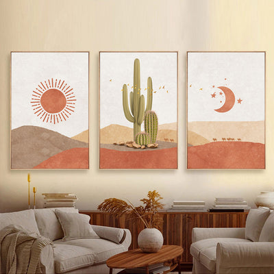 Sun And Moon-Scene-Boho-Cactus-Wall-Art-Picture.jpg