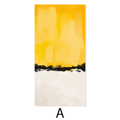 Abstract Multi Colors Canvas Print Paintings - Minimalist Nordic