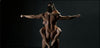 Sexy Body Nude Dancer Canvas Black Art - Minimalist Nordic
