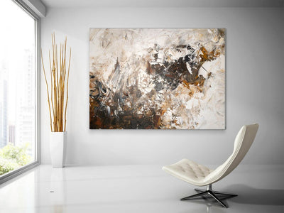 Large Abstract Painting Wall Picture - Minimalist Nordic