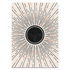 Modern Abstract Bedroom poster Sun and Moon Canvas - Minimalist Nordic