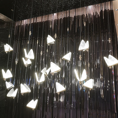 Modern Butterfly Shape Chandelier Lighting - Minimalist Nordic