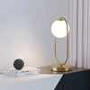 Iron Glass Ball LED Table Lamp - Minimalist Nordic
