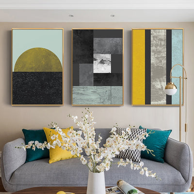 Three-piece Painting Wall Picture - Minimalist Nordic