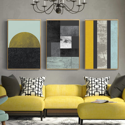 Three-piece Painting Wall Picture - Minimalist Nordic