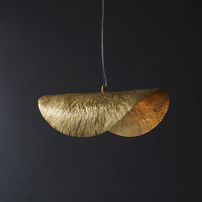 UMEILUCE 18.2 Inchs Copper Pendant Light Luxury Hanging Lamp for Dining Room Shop Bar Decoration Lighting - Minimalist Nordic