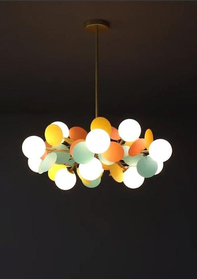 Chandelier Multicolored Pendant Lights - Minimalist Nordic