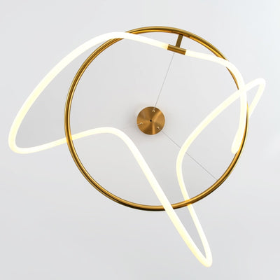 Nordic Golden White Minimalist Lamp - Minimalist Nordic