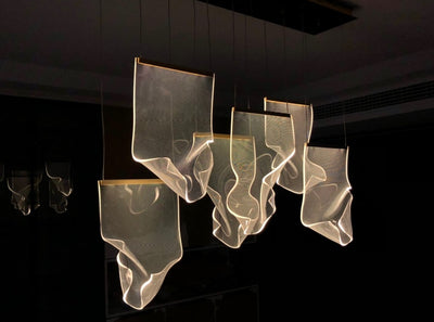 Postmodern Creative LED Adjustable Hanging staircase light - Minimalist Nordic