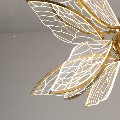 Butterfly Living Room LED Pendant Lamp - Minimalist Nordic