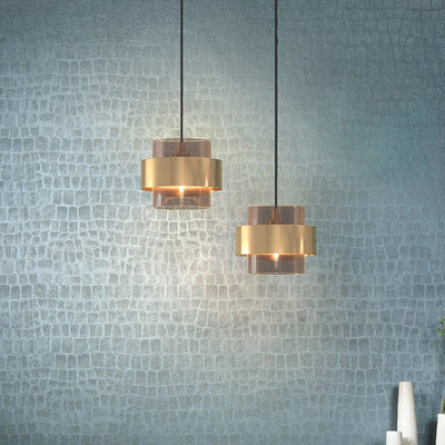 Nordic Modern Glass Pendant Lamps Restaurant Bar Cafe Chandelier Lights Creative Gold Wrought Iron Hanging Lighting Indoor Leds - Minimalist Nordic