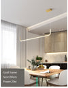 Modern Minimalism LED Chandelier Nordic Living Room and Bedroom Kitchen Restaurant Fixture Pendant Lamp Home Decoration Lighting - Minimalist Nordic