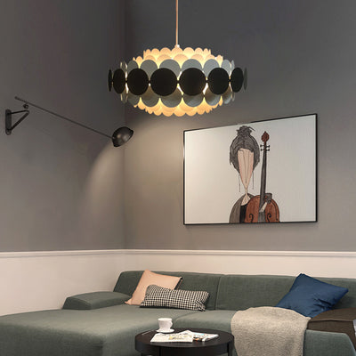 Modern Led Pendant Lights Dining Room Bedroom Pendant lamp Nordic Creative Metal Hanging lamps Home Decor Round light fixtures - Minimalist Nordic
