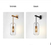 Modern Glass Bedside Wall Lamps Fixture Nordic Sconce Lighting Luminaire Golden Living Room Hallway Staires Lights Home Decor - Minimalist Nordic