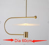 Simple LED Chandelier Lamp - Minimalist Nordic