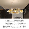 Dimmable Holding Flowers Deco Fixture Modern LED Chandeliers Lights Living Dining Room Bedroom Hall Hotel Lamps Indoor Lighting - Minimalist Nordic
