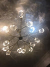 LED Postmodern Crystal Copper Designer Art Deco Chandelier Lighting Lustre Suspension Luminaire Lampen For Dinning Room - Minimalist Nordic