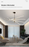 Spiral Living Room Chandeliers Lamp - Minimalist Nordic