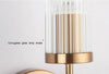 Golden Iron Wall Lamp - Minimalist Nordic