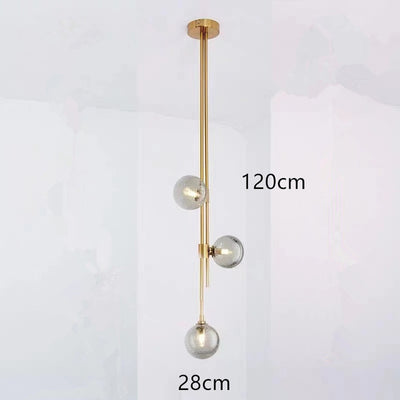 Modern G9 Glass Lampshade Wall Lamp For Bedroom Background Bedside Reading Light Office Decoration Hotel Simple pendant light - Minimalist Nordic