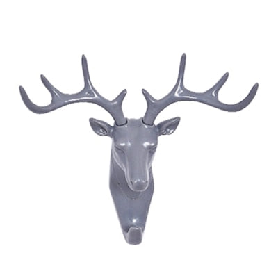 Deer Head Self Adhesive Hook - Minimalist Nordic